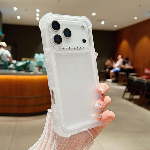 Transparent Matte TPU Hybrid PC 3-in-1 Phone Case, For iPhone 18 Pro / 17 Pro, For iPhone 18 Pro Max / 17 Pro Max