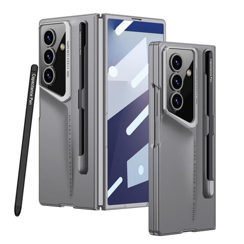 GKK Integrated Blade Ultra-thin Full Coverage Phone Case with Pen Slot, Included Pen, For Galaxy Z Fold8 Ultra 5G, For Samsung Galaxy Z Fold7 5G