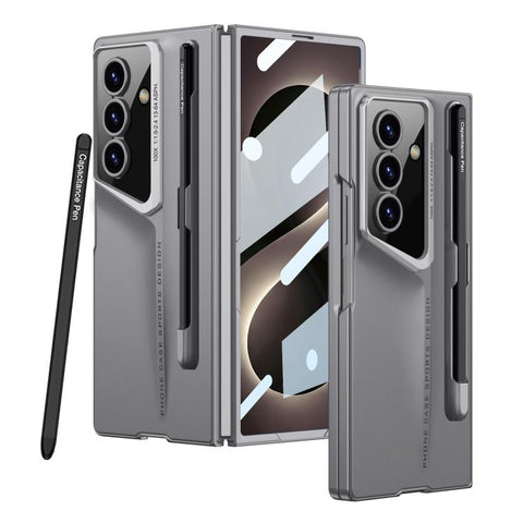 GKK Integrated Blade Ultra-thin Full Coverage Phone Case with Pen Slot, Included Pen, For Galaxy Z Fold8 Ultra 5G, For Samsung Galaxy Z Fold7 5G