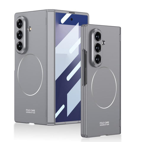 GKK Integrated MagSafe Magnetic Full Coverage Phone Case, For Galaxy Z Fold8 5G, For Samsung Galaxy Z Fold7 5G