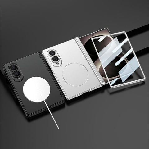 GKK Integrated MagSafe Magnetic Full Coverage Phone Case, For Galaxy Z Fold8 5G, For Samsung Galaxy Z Fold7 5G