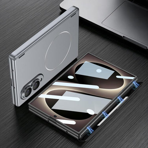 GKK Integrated MagSafe Magnetic Full Coverage Phone Case, For Galaxy Z Fold8 5G, For Samsung Galaxy Z Fold7 5G