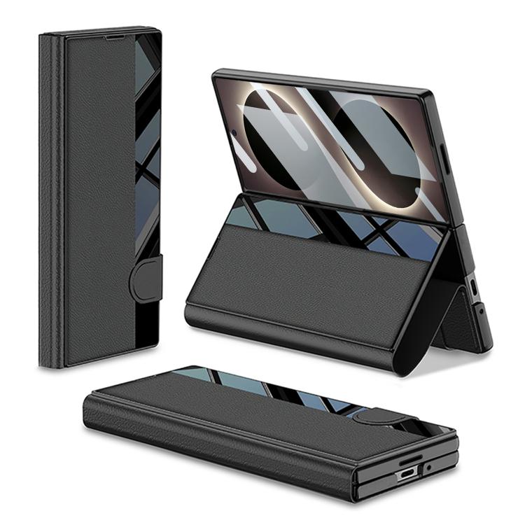 GKK Integrated Flip Wallet Leather Phone Case, For Galaxy Z Fold8 Ultra 5G, For Samsung Galaxy Z Fold7 5G