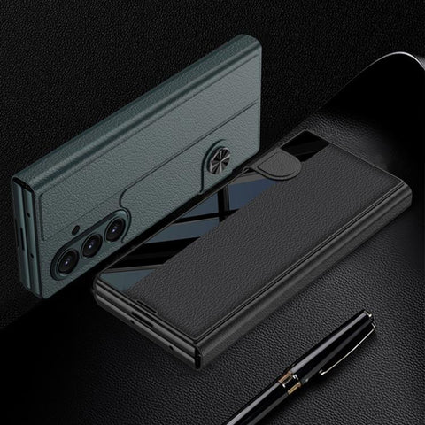 GKK Integrated Flip Wallet Leather Phone Case, For Galaxy Z Fold8 Ultra 5G, For Samsung Galaxy Z Fold7 5G
