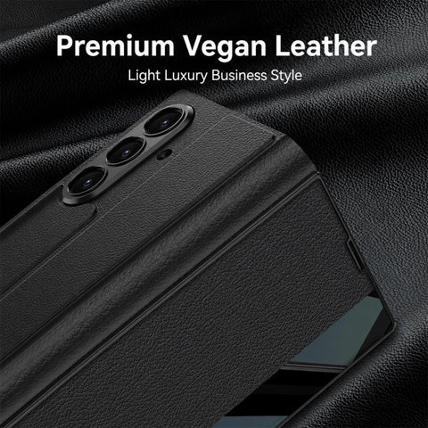 GKK Integrated Flip Wallet Leather Phone Case, For Galaxy Z Fold8 Ultra 5G, For Samsung Galaxy Z Fold7 5G
