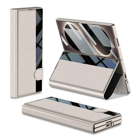 GKK Integrated Flip Wallet Leather Phone Case, For Galaxy Z Fold8 Ultra 5G, For Samsung Galaxy Z Fold7 5G