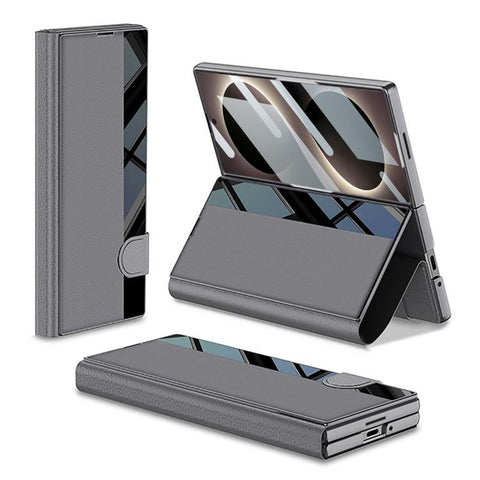 GKK Integrated Flip Wallet Leather Phone Case, For Galaxy Z Fold8 Ultra 5G, For Samsung Galaxy Z Fold7 5G