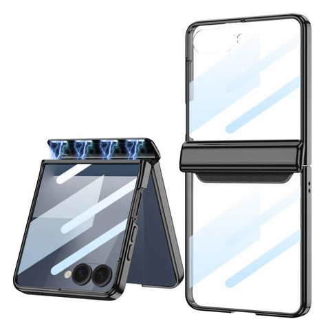 GKK Integrated Magnetic Fold Hinge Shockproof Phone Case, For Galaxy Z Flip8 5G, For Samsung Galaxy Z Flip7 5G
