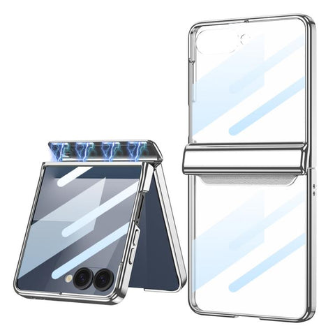 GKK Integrated Magnetic Fold Hinge Shockproof Phone Case, For Galaxy Z Flip8 5G, For Samsung Galaxy Z Flip7 5G