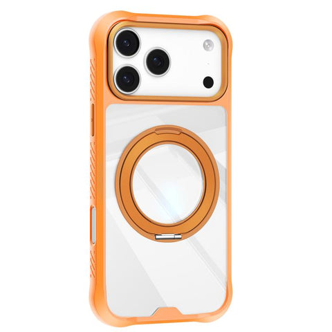 Mutural Xuan Armor Series MagSafe Magnetic Holder Phone Case, For iPhone 18 Pro / 17 Pro, For iPhone 18 Pro Max / 17 Pro Max