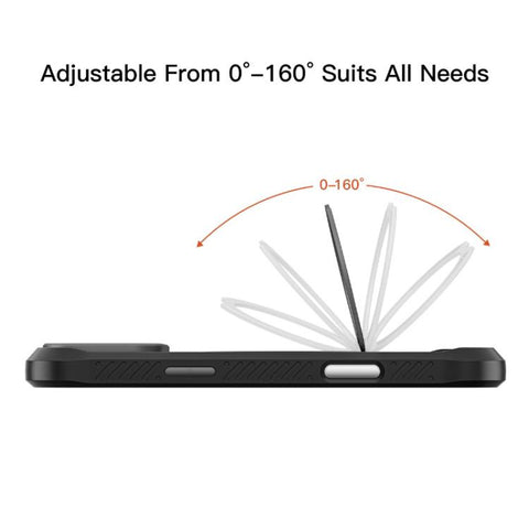 Mutural Xuan Armor Series MagSafe Magnetic Holder Phone Case, For iPhone 18 Pro / 17 Pro, For iPhone 18 Pro Max / 17 Pro Max