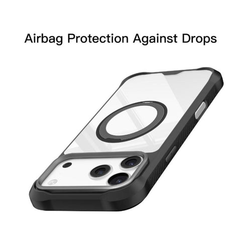 Mutural Xuan Armor Series MagSafe Magnetic Holder Phone Case, For iPhone 18 Pro / 17 Pro, For iPhone 18 Pro Max / 17 Pro Max