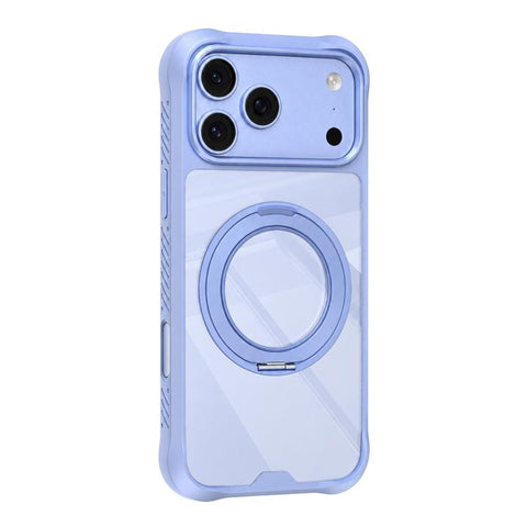 Mutural Xuan Armor Series MagSafe Magnetic Holder Phone Case, For iPhone 18 Pro / 17 Pro, For iPhone 18 Pro Max / 17 Pro Max