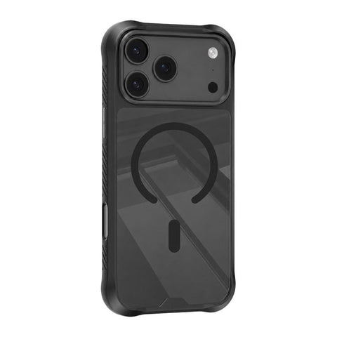 Mutural Clear Armor Series MagSafe PC Hybrid TPU Phone Case, For iPhone 18 Pro / 17 Pro, For iPhone 18 Pro Max / 17 Pro Max