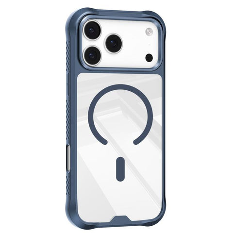 Mutural Clear Armor Series MagSafe PC Hybrid TPU Phone Case, For iPhone 18 Pro / 17 Pro, For iPhone 18 Pro Max / 17 Pro Max