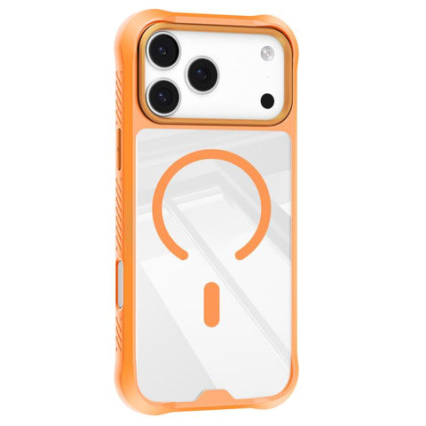 Mutural Clear Armor Series MagSafe PC Hybrid TPU Phone Case, For iPhone 18 Pro / 17 Pro, For iPhone 18 Pro Max / 17 Pro Max