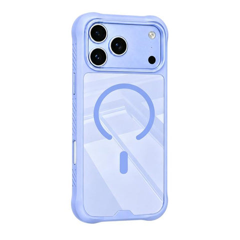 Mutural Clear Armor Series MagSafe PC Hybrid TPU Phone Case, For iPhone 18 Pro / 17 Pro, For iPhone 18 Pro Max / 17 Pro Max