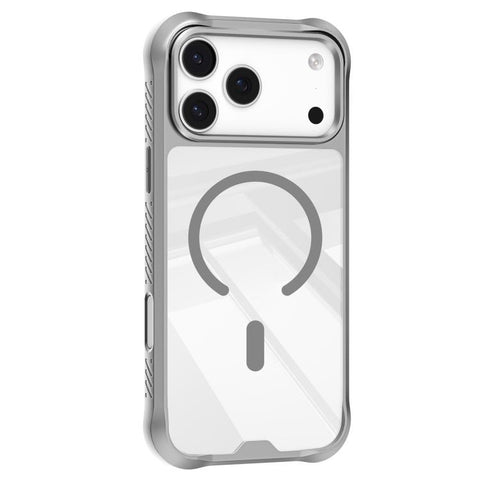 Mutural Clear Armor Series MagSafe PC Hybrid TPU Phone Case, For iPhone 18 Pro / 17 Pro, For iPhone 18 Pro Max / 17 Pro Max