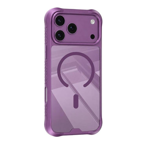 Mutural Clear Armor Series MagSafe PC Hybrid TPU Phone Case, For iPhone 18 Pro / 17 Pro, For iPhone 18 Pro Max / 17 Pro Max