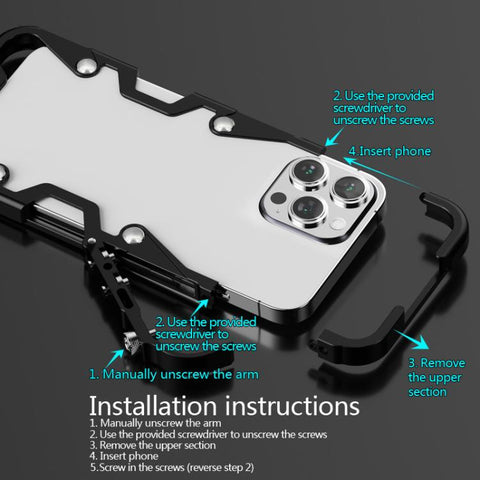 Trigger Design Hollow Metal Frame Phone Case with Lanyard, For Samsung Galaxy S26+ 5G, For Samsung Galaxy S26 Ultra 5G, For Samsung Galaxy S25 FE 5G, For Samsung Galaxy S25 Edge 5G, For Samsung Galaxy S25 5G, For Samsung Galaxy S25+ 5G                 ...