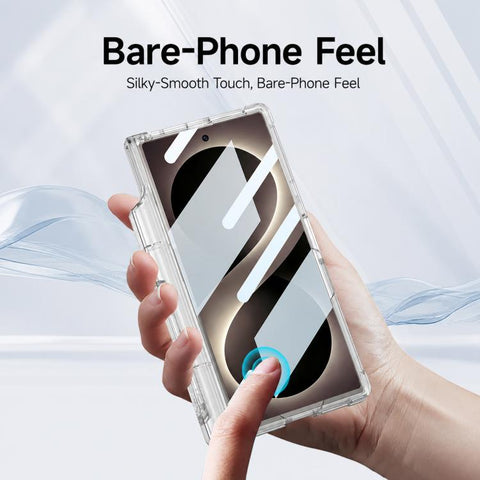 GKK Integrated Airbag Hinge Full Coverage Phone Case with Holder / Pen Box, Not Included Pen, For Galaxy Z Fold8 Ultra 5G, For Samsung Galaxy Z Fold7 5G