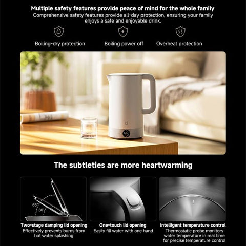 Original Xiaomi Mijia 2.0L 1800W Constant Temperature Electric Kettle 3 Pro, CN Plug