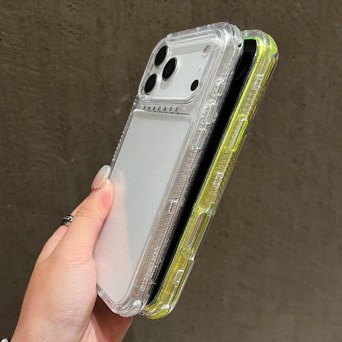 Glitter Powder 3-in-1 TPU + PC Phone Case, For iPhone 18 Pro / 17 Pro, For iPhone 18 Pro Max / 17 Pro Max