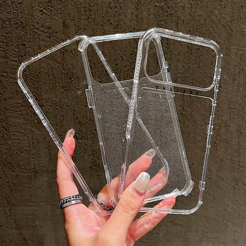Glitter Powder 3-in-1 TPU + PC Phone Case, For iPhone 18 Pro / 17 Pro, For iPhone 18 Pro Max / 17 Pro Max