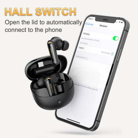 ONIKUMA TX610 Dual Mode 2.4G Receiver and Wireless Bluetooth Earphone, TX610