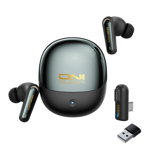 ONIKUMA TX610 Dual Mode 2.4G Receiver and Wireless Bluetooth Earphone, TX610