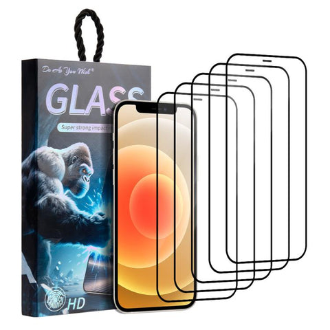 5pcs / Pack Do As You Wish Silk Screen Printed HD Tempered Glass Film, For iPhone 18 Pro / 17 Pro, For iPhone 18 Pro Max / 17 Pro Max, For iPhone 17e / 16e, For iPhone 17, For iPhone Air, For iPhone 16 Pro Max, For iPhone 16 Pro, For iPhone 16 Plus    ...