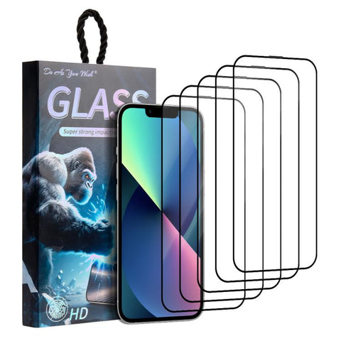 5pcs / Pack Do As You Wish Silk Screen Printed HD Tempered Glass Film, For iPhone 18 Pro / 17 Pro, For iPhone 18 Pro Max / 17 Pro Max, For iPhone 17e / 16e, For iPhone 17, For iPhone Air, For iPhone 16 Pro Max, For iPhone 16 Pro, For iPhone 16 Plus    ...