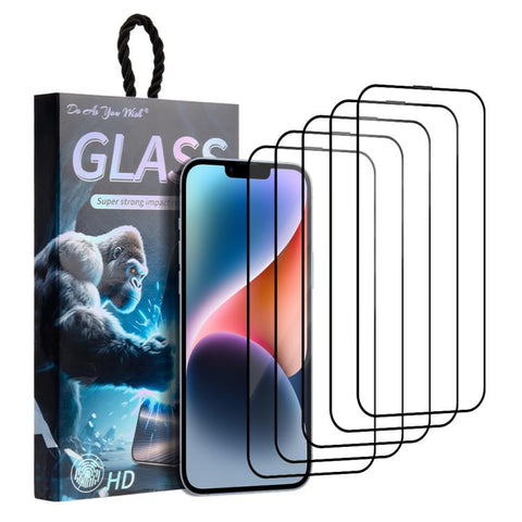 5pcs / Pack Do As You Wish Silk Screen Printed HD Tempered Glass Film, For iPhone 18 Pro / 17 Pro, For iPhone 18 Pro Max / 17 Pro Max, For iPhone 17e / 16e, For iPhone 17, For iPhone Air, For iPhone 16 Pro Max, For iPhone 16 Pro, For iPhone 16 Plus    ...