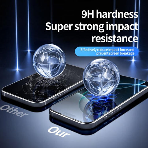 5pcs / Pack Do As You Wish Silk Screen Printed HD Tempered Glass Film, For iPhone 18 Pro / 17 Pro, For iPhone 18 Pro Max / 17 Pro Max, For iPhone 17e / 16e, For iPhone 17, For iPhone Air, For iPhone 16 Pro Max, For iPhone 16 Pro, For iPhone 16 Plus    ...