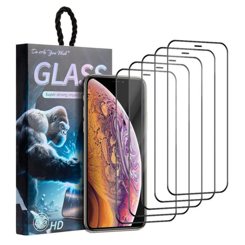 5pcs / Pack Do As You Wish Silk Screen Printed HD Tempered Glass Film, For iPhone 18 Pro / 17 Pro, For iPhone 18 Pro Max / 17 Pro Max, For iPhone 17e / 16e, For iPhone 17, For iPhone Air, For iPhone 16 Pro Max, For iPhone 16 Pro, For iPhone 16 Plus    ...