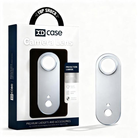 XDcase Titanium Alloy Hollow Camera Lens Protector, For iPhone Air