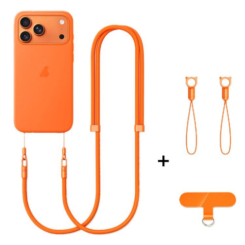 XDcase Double Buckle Adjustable Crossbody Mobile Phone Lanyard