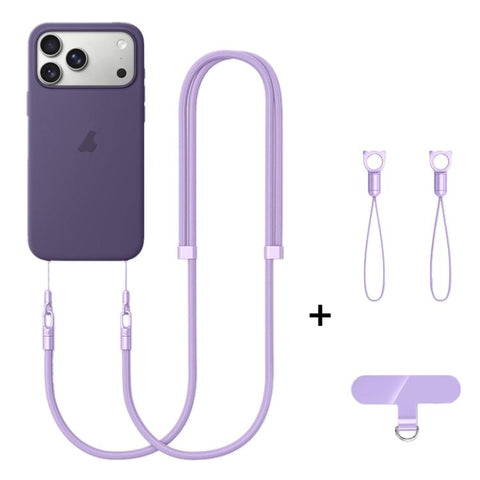 XDcase Double Buckle Adjustable Crossbody Mobile Phone Lanyard