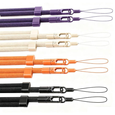 XDcase Double Buckle Adjustable Crossbody Mobile Phone Lanyard