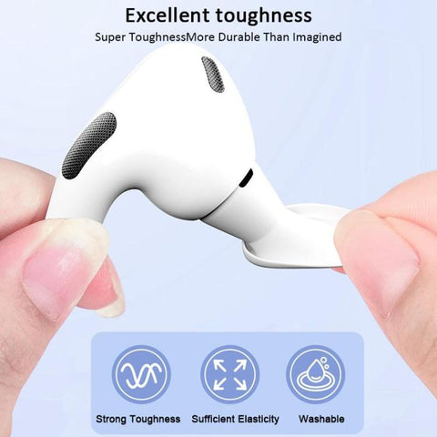 XDcase 3 Pairs Silicone Earplugs with Pressure Relief Holes L / M / S Size, L / M / S