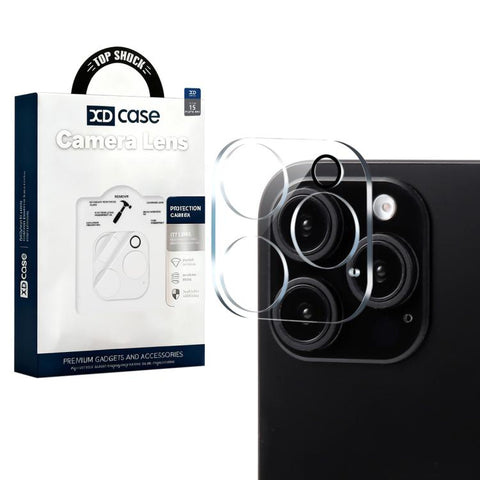 XDcase Transparent Integrated Tempered Glass Camera Film, For iPhone 17 Pro Max, For iPhone 17 Pro, For iPhone 17, For iPhone Air, For iPhone 16 Pro / 16 Pro Max, For iPhone 16 / 16 Plus, For iPhone 15 Pro / 15 Pro Max, For iPhone 15 / 15 Plus         ...