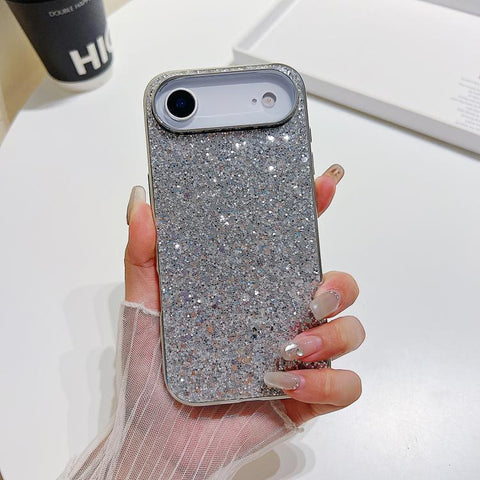 Glitter Powder Shockproof TPU Phone Case, For iPhone 18 Pro, For iPhone 18 Pro Max, For iPhone 17 Pro Max, For iPhone 17 Pro, For iPhone 17, For iPhone Air