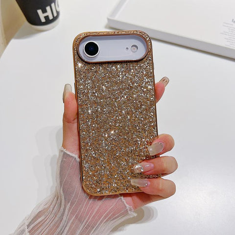 Glitter Powder Shockproof TPU Phone Case, For iPhone 18 Pro, For iPhone 18 Pro Max, For iPhone 17 Pro Max, For iPhone 17 Pro, For iPhone 17, For iPhone Air