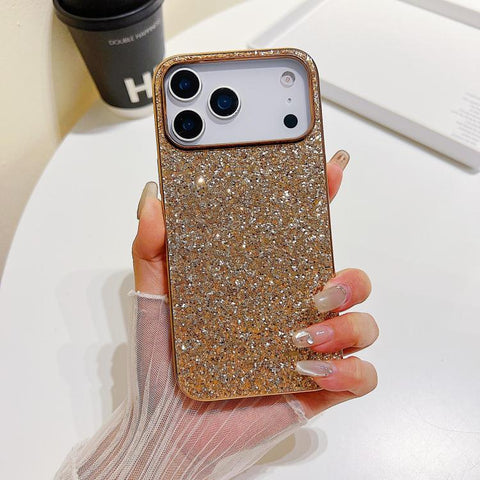 Glitter Powder Shockproof TPU Phone Case, For iPhone 18 Pro, For iPhone 18 Pro Max, For iPhone 17 Pro Max, For iPhone 17 Pro, For iPhone 17, For iPhone Air