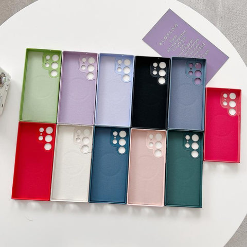 Solid Color Liquid Silicone MagSafe Magnetic Phone Case, For Samsung Galaxy A57 5G, For Samsung Galaxy A37 5G, For Samsung Galaxy A17 5G