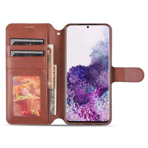 For Samsung Galaxy S20 EF / S20 Lite AZNS Calf Texture Horizontal Flip Leather Case with Holder & Card Slots & Wallet & Photo Frame, For Samsung Galaxy S20 FE / S20 Lite