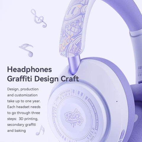 GT-3 Wireless Bluetooth Stereo ANC Gaming Music Headphone, GT-3