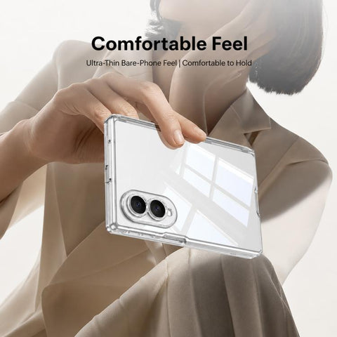 GKK Integrated Magnetic Folding Transparent Phone Case, For Galaxy Z Fold8 5G, For Galaxy Z Flip8 5G, For Samsung Galaxy Z Fold7 5G
