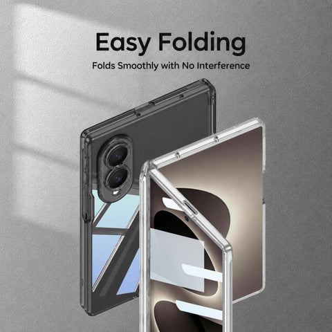 GKK Integrated Magnetic Folding Transparent Phone Case, For Galaxy Z Fold8 5G, For Galaxy Z Flip8 5G, For Samsung Galaxy Z Fold7 5G