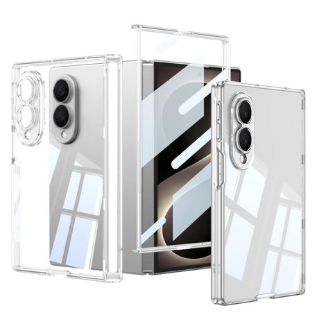 GKK Integrated Magnetic Folding Transparent Phone Case, For Galaxy Z Fold8 5G, For Galaxy Z Flip8 5G, For Samsung Galaxy Z Fold7 5G